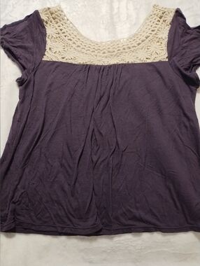🇺🇸 Clearance 🇺🇸American Eagle Outfitters Purple Short-Sleeve Top